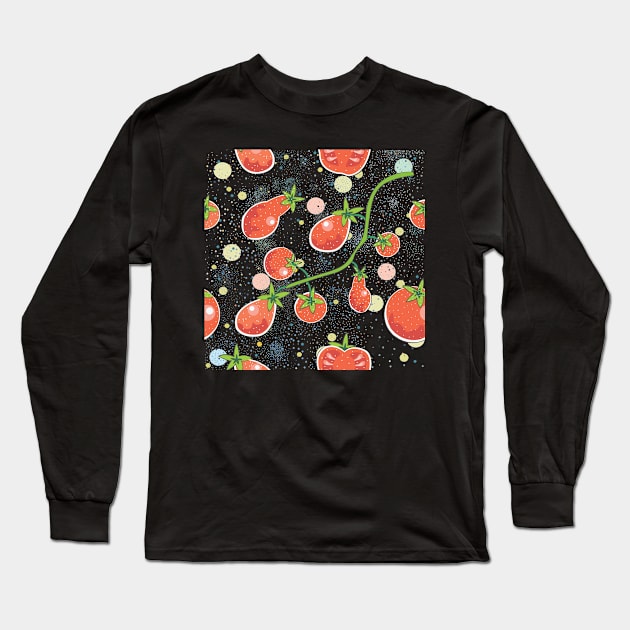 Tomatoes Long Sleeve T-Shirt by Kristina Stellar Scandinavian Land